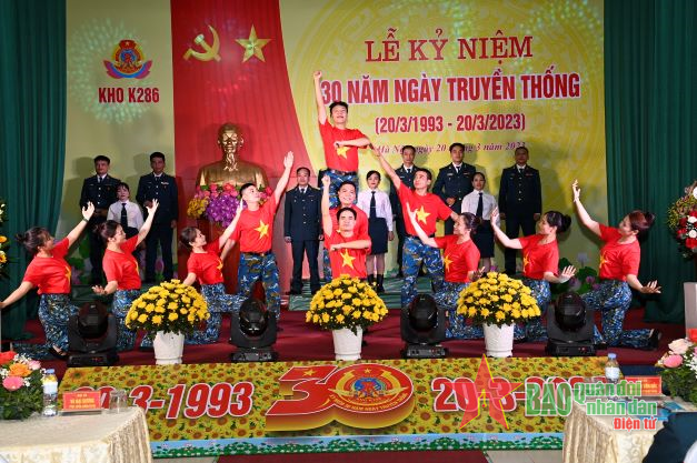 Kho K286 tổ chức kỷ niệm 30 năm Ngày thành lập

​